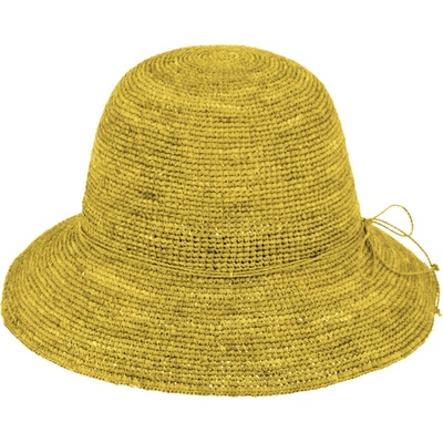 Dámský nemačkavý letní klobouk z raffia slámy