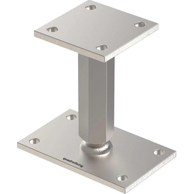Nerezová pätka stĺpika 146–211 mm, nerez A4