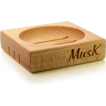 MusK dřevěná mýdlenka na šampon