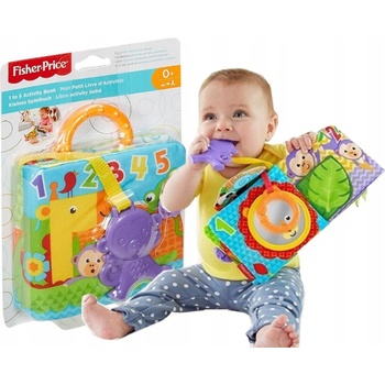 Fisher-Price měkká knížka se zvířátky