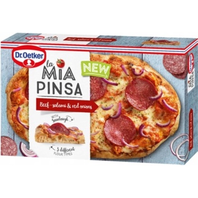 Dr. Oetker La Mia Pinsa Pizza s hovězím salámem 305 g
