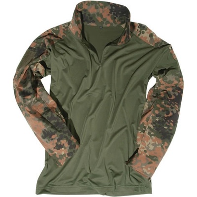 Košeľa Mil-Tec taktická s golierom flecktarn