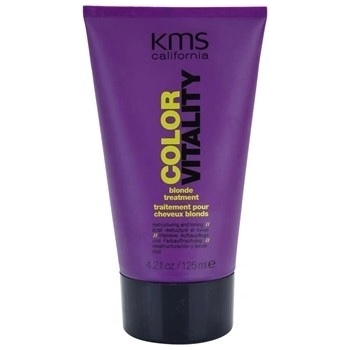 KMS California Color Vitality regenerační péče pro blond a melírované vlasy Restructuring and Toning 125 ml