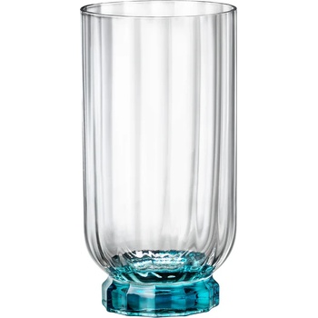 HORECANO Комплект стъклени чаши за вода 430мл, 6 броя FLORIAN BLUE Horecano (1380)