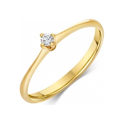 Sofia Diamonds zlatý zásnubný prsteň ZODL2940DIXL1