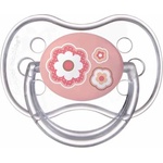 Canpol Силиконова залъгалка Canpol - Newborn Baby, 6-18 м, цвете (22/581_pin) - baby