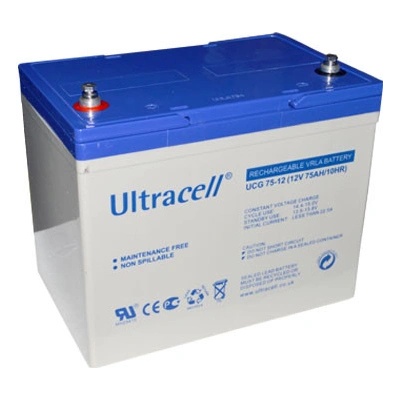 Ultracell UCG75-12 12V - 75Ah VRLA-GEL