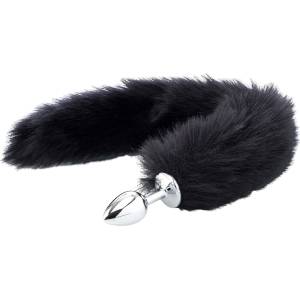 ZENN Toys ZENN Deluxe Fluffy Fox Plug - Black