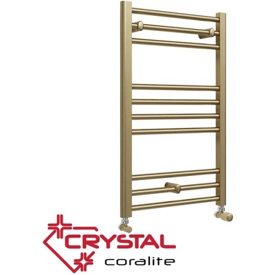 Crystal Водна лира за баня CORALLITE STRAIGHT SB-Brass 249 W, 800×500 mm (CORALLITE STRAIGHT)