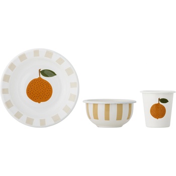 Bloomingville Детски съдове Agnes Orange 3 части (82062000)