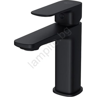 Cersanit S951-390 - Кран за мивка LARGA 16, 3 см черен (CS0063)