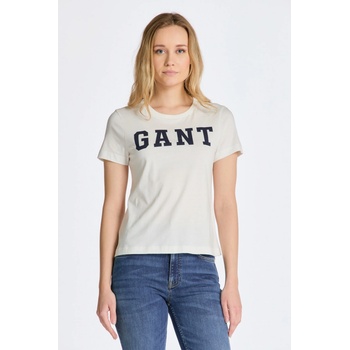 Gant tričko REG GRAPHIC SS T SHIRT biela