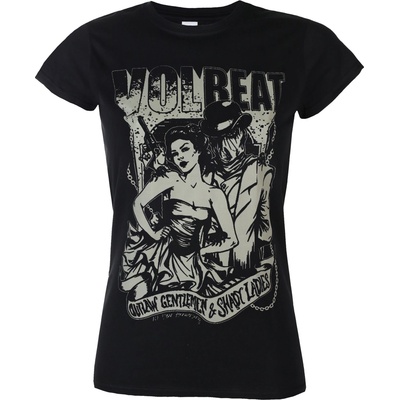 HYBRIS тениска дамска Volbeat - Outlaw Gentlemen - Black - HYBRIS - WMX-5-VB001-H26-10-BK
