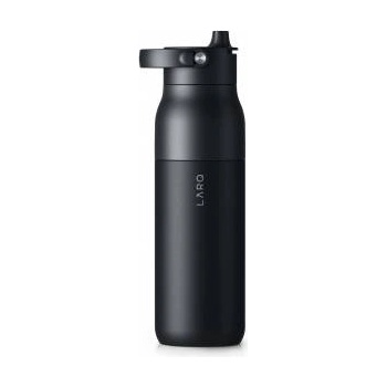 Mattel LARQ Bottle PureVis 2 - smart, self-cleaning filtering bottle, UV-C light 680ml (obsidian black)