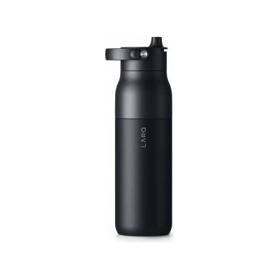 Mattel LARQ Bottle PureVis 2 - smart, self-cleaning filtering bottle, UV-C light 680ml (obsidian black)