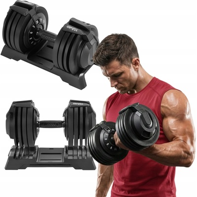 Gymtek nastavitelná jednoruční činka 3-24 kg