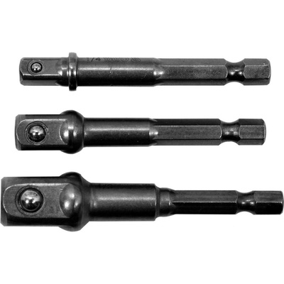 Sada adaptérů HEX 1/4", 3/8", 1/2" - 3ks