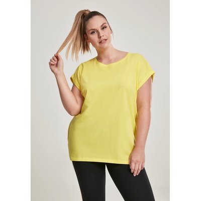 Urban Classics Дамска жълта тениска Urban Classics brightyellowUB-TB771-01684 - Жълт, размер XXL