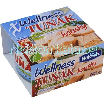 Nekton Tuňák v oleji kousky Wellness 185 g