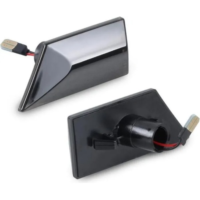 Диодни мигачи за калник за Opel Vectra C / Signum (2002+) - опушени с бягащ мигач (SA217D)