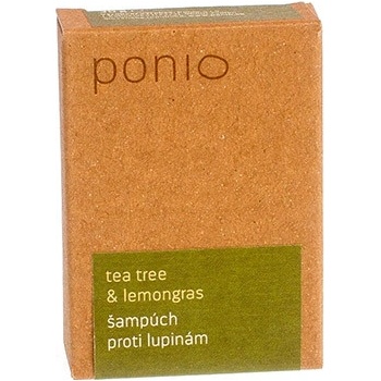 Ponio tuhý šampon proti lupům Tea tree & Lemongras 30 g