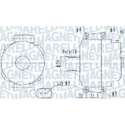 Generátor MAGNETI MARELLI 063732055010