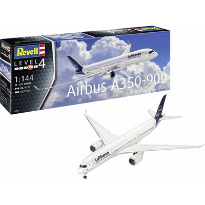 Revell Plastic ModelKit letadlo 03881 Airbus A350-900 Lufthansa New Livery 1:144
