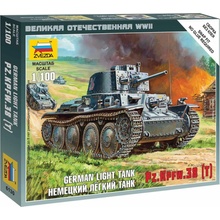 Zvezda Pz.Kpfw.38 t Wehrmacht Wargames WWII 6130 1:100