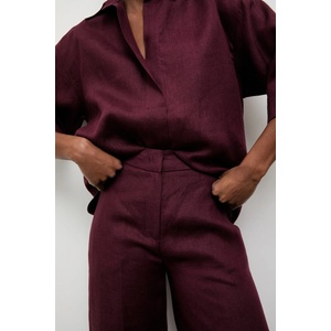 Answear. LAB панталон дамски от лен (PN1595) - answear - 148,62 лв