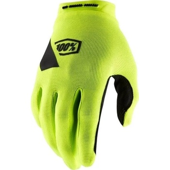 100% Ridecamp Gloves Fluo Yellow S Велосипед-Ръкавици (10018-004-10)