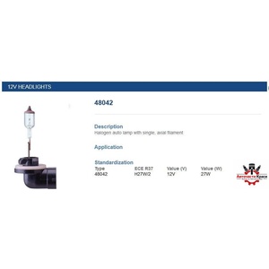 NARVA NARVA-48042 -H27 12V/27W ('48042)