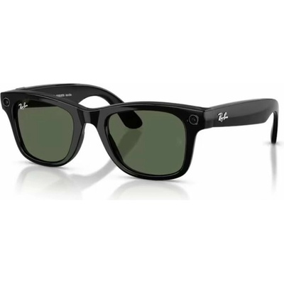 GOOGLE Meta Ray-Ban Gen2 Wayfarer, Black, G15 Green (Large) RW4012 601/71 53-22