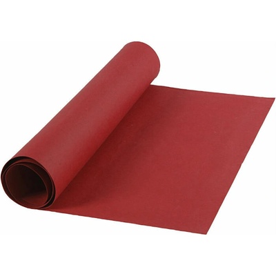 Creativ Company Papír se vzhledem kůže červený 50 × 100 cm