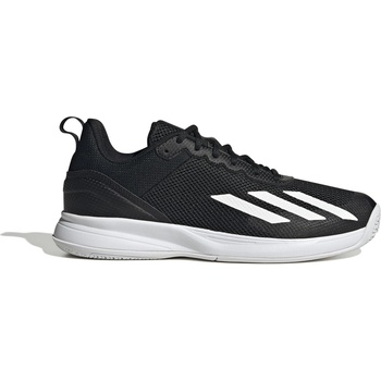 adidas Мъжки обувки Adidas Courtflash Shoes Mens - CBLACK/FTWWHT/M