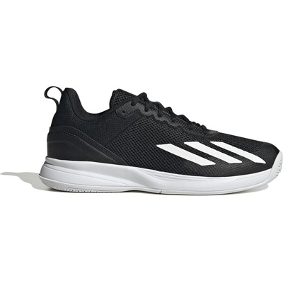 Adidas Мъжки обувки Adidas Courtflash Shoes Mens - CBLACK/FTWWHT/M