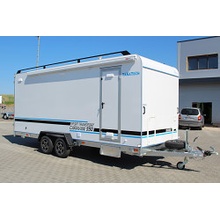 Tomplan Přívěs skříňový TFS 550.00 2700kg Speed caravan vč. zadních dvoukř. dveří