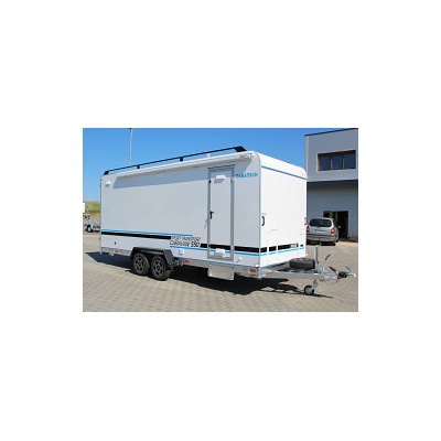Tomplan Přívěs skříňový TFS 550.00 2700kg Speed caravan vč. zadních dvoukř. dveří