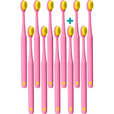 Nanosmile Zubní kartáček ProCare Rose Ultrajemný 8+3 ks