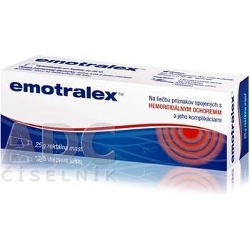 Emotralex rektálna masť 25 g