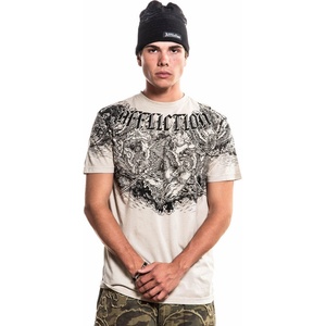 AFFLICTION мъжка тениска affliction - victory - бежово - a29563-peyl