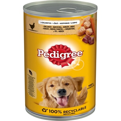 Pedigree Adults kuracím mäsom v želé 1200 g