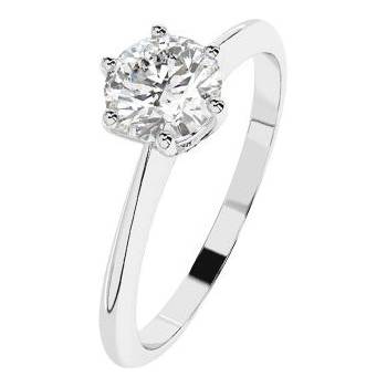 Cara Diamanti Дамски пръстен от бяло злато с диамант Cara Diamanti K101-10027W (K101-10027W)