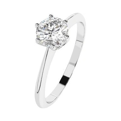 Cara Diamanti Дамски пръстен от бяло злато с диамант Cara Diamanti K101-10027W (K101-10027W)