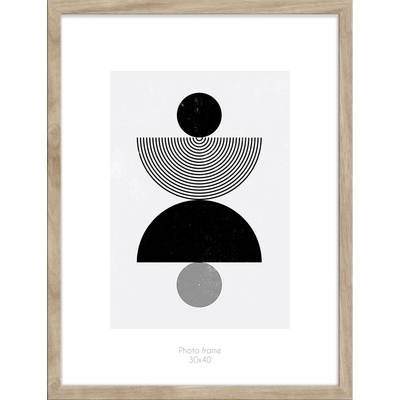 STYLER Рамка за снимки Kyoto 30 x 40 см бежова (RA-15096)