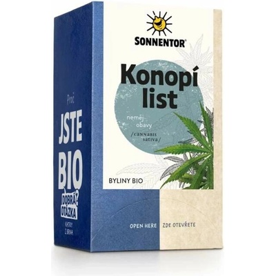 Sonnentor konopí list bio 27 g balení 6 ks