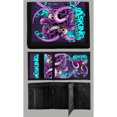 Asking Alexandria Elephant Skull peňaženka