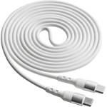 Akyga AK-USB-41 1, 8 м кабел за пренос на данни и зареждане Type C - Type C white (AK-USB-41)