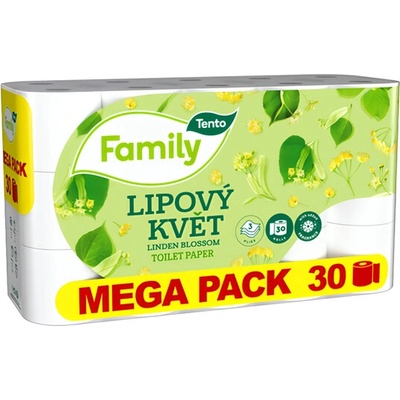 Tento Family Lipový kvet 3-vrstvový 30 ks