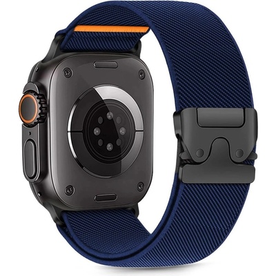 Tech-Protect найлонова закопчалка за Apple Watch 44 / 45 / 46 / 49 мм - тъмносин (5906302363032)