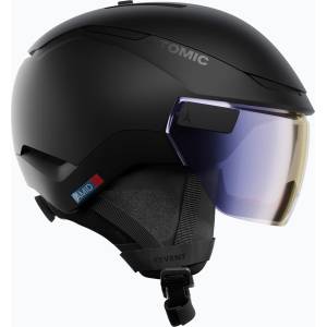 Atomic Скиорска каска Atomic Revent GT Amid Visor HD S1 black/yellow blue hd